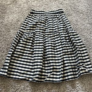 H&M midi gingham skirt, size small